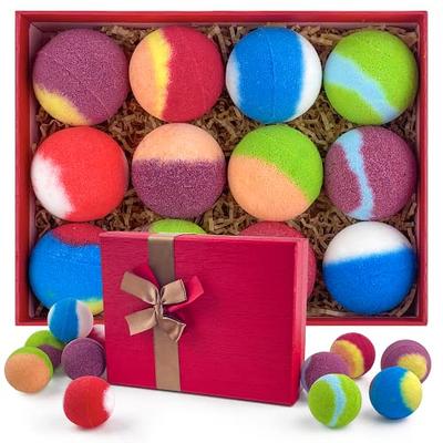  Bath Bombs - 25 Extra Large Pcs + 3 Bubble Bars & Dried Flowers  - Bubble Bath Shower Salts for Women, Men & Kids - Relaxing Bathbombs Gift  Set Bath Essentials