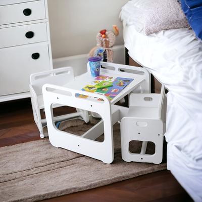 Costway Toddler Craft Table & Chair Set Kids Art Crafts Table