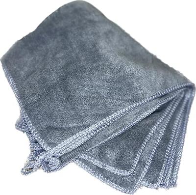 VIKING Beast Microfiber Drying Towel for Car Detailing, 1000gsm, 24 Inch x  24 Inch, Blue/Grey