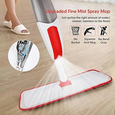 Microfiber Flat Mop for Floor Cleaning, Floor Dust Mop, Wet Dry Mop  Household Cleaning Tools for Hardwood, Vinyl, Laminate, Tile Cleaning -  Yahoo Shopping