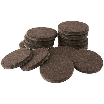 Softtouch 60 Pack Round Domed Self-Stick Felt Furniture Pads