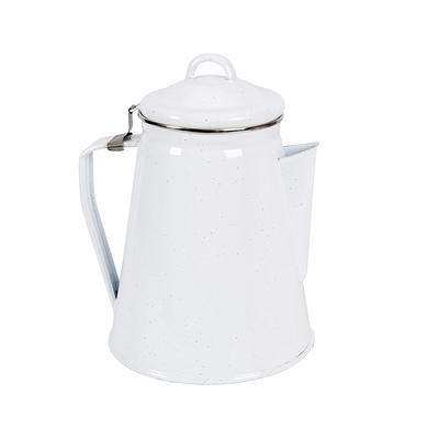 Stansport Enamel Percolator Coffee Pot - 8 Cup - White - Camping Outdoor  Backpacking - Yahoo Shopping