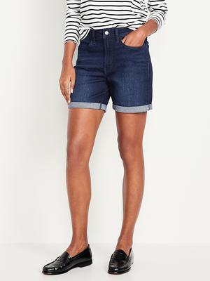 Pull-On Twill Jogger Shorts -- 7-inch inseam