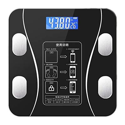  Healeved Rechargeable Health Scales Bathroom Scales Digital  Body Weight Scale Digital Scales Body Composition Scales pesas para pesar  Personas Body Fat Scale Cartoon Tempered Glass dumbbel : Health & Household