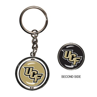 Custom Accessories 3-Piece Multicolor Metal D-Ring Keychain Set