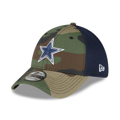 Dallas Cowboys New Era Retro Joe Main 39THIRTY Flex Hat - Gray/Navy