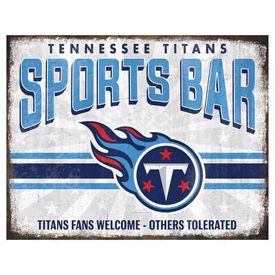 WinCraft / Tennessee Titans 11'' x 17'' Slogan Sign