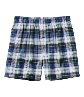 Men's Scotch Plaid Flannel Boxers