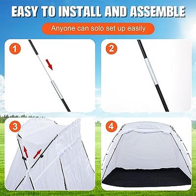 Windyun 102 Pcs Spray Paint Tent Set Includes Paint Tent Spray Tent 100 Pcs  Paint Filter