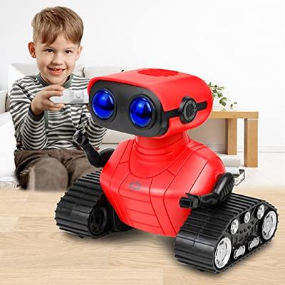 Sikaye RC Robot for Kids Intelligent Programmable Robot with Infrared  Controller Toys, Dancing, Singing, Led Eyes, Gesture Sensing Robot Kit, Blue