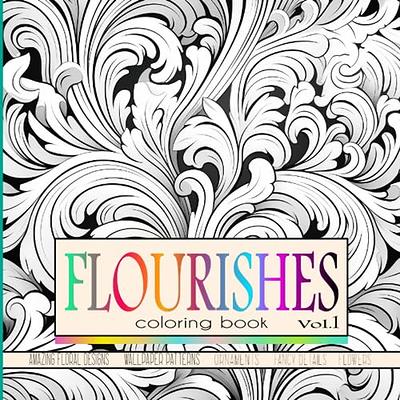 Flower Mandalas - Adults Coloring Book: Easy Flower Mandalas White  Background Adult Coloring Book, 50 Mandalas For Adults Stress Relaxation Coloring  Book And For Teen Girls Flowers, Large Print, One S 