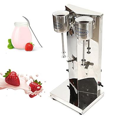 PIAOCAIYIN Milkshake Machine Double Head Maker, Commercial Electric  Milkshake Maker with 2pcs 800ml Cups and 2 Speeds Adjustable, Suitable for  Various Places Milkshake Mixer - Yahoo Shopping