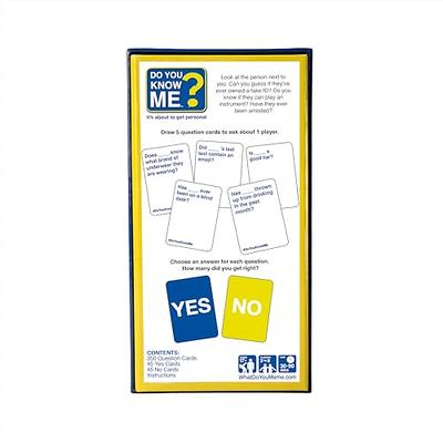 WHAT DO YOU MEME? Do You Know Me? - The Party Game That Puts You in The Hot  Seat - Adult Card Games for Game Night