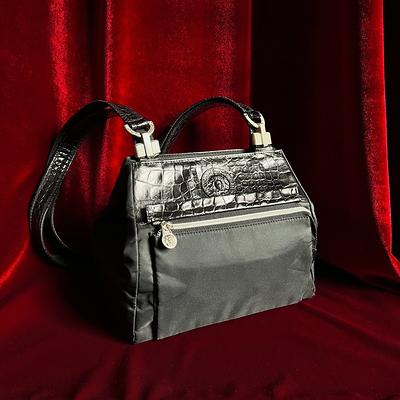 Gianni Versace Couture Medium Patent Leather Shoulder Bag