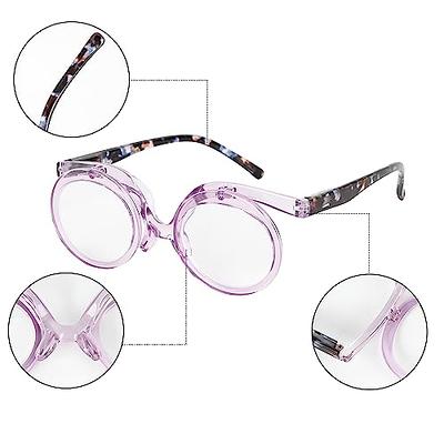 Aisi Makeup Reading Glasses For Women Cosmetic Readers Flip Up Double Lens Magnifying  Eyeglasses - Yahoo Shopping