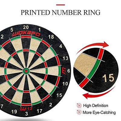 Bristle Dart Boards for Adults: Steel Tip Dart Board Set