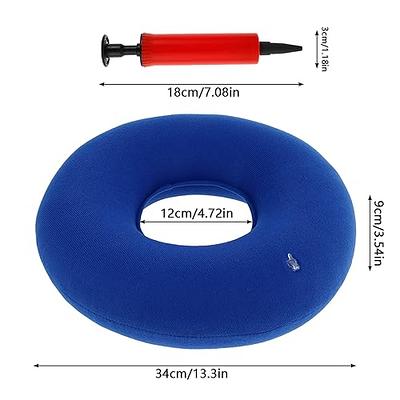 Inflatable Donut Pillow for Hemorrhoids - Portable Ring Hemorrhoid Seat  Cushion for Home Office Chair Wheelchair Car (Browm) - Yahoo Shopping