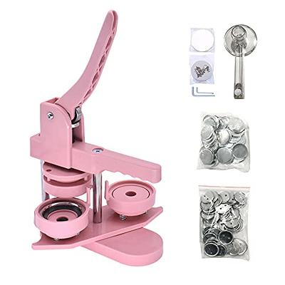 VEVORbrand Button Maker Machine 1 Inch Button Badge Maker 25 mm Pins Punch  Press Machine 500 PCS Free Button Parts + Circle Cutter