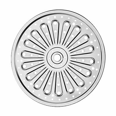 stainless steel round steamer rack steaming