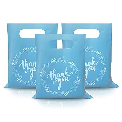  VieFantaisie Plastic Party Favor Bags, 50 PCS 6 x 8 Assorted  Color Party Goodie Bags for Kids, Plastic Favor Bag Bulk with Handle for  Kids Birthday Party, Christmas, Halloween, Weddings 