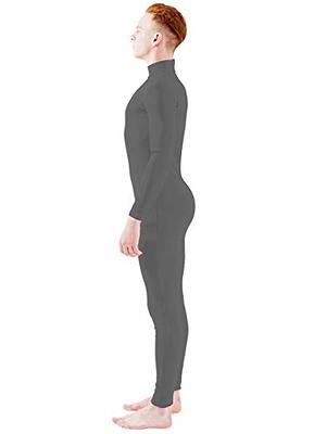 unbrands HNASUIT Mens Turtleneck Unitard Bodysuit Dancewear Long