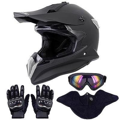 Buy YML Breathable Helmet Fog-proof Windproof Open Face Helmet with Goggles  Motocross Goggle Motorcycle Cross-country Race for Bike Cycling Skiing  Riding Outdoor Sports Online at desertcartKUWAIT