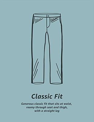   Essentials Men's Classic-Fit Wrinkle-Resistant