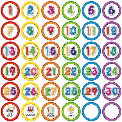 Small Circle Number Labels from 1 to 36, Printable Number Labels, Locker  Labels