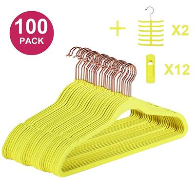 Premium Space Saving Velvet Hangers Holds Up To 10 Lbs, 30/50/60