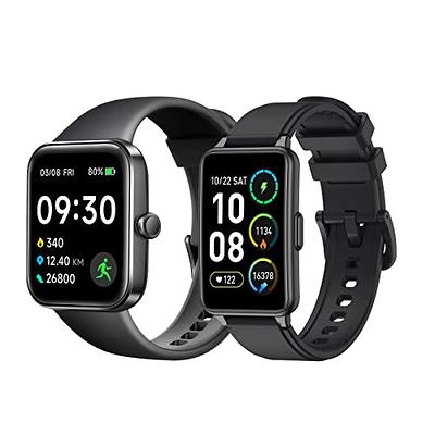 SKG Smart Watch, Fitness Tracker with Health Monitor for Heart Rate, Blood Oxygen, Sleep,Touch Screen Bluetooth Smartwatch Fitness Watch for