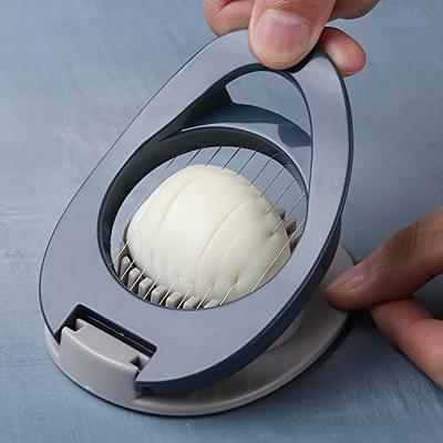 Egg Slicer for hard Boiled Eggs Stainless Steel Egg Cutter Egg Piercer Hole  kitchen gadgets egg piercers egg hole piercer (Egg Slicer) - Yahoo Shopping