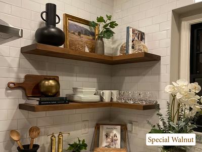 HEAVY-DUTY Floating Shelves, Rustic Shelf, Kitchen Shelves 