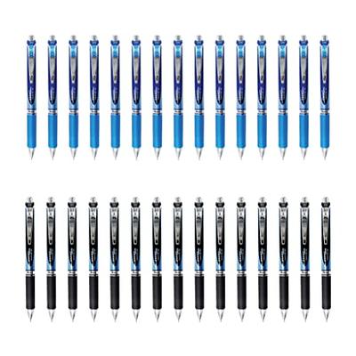 Pentel EnerGel RTX Gel Pen, 0.3mm, Needle, Extra Fine Line, Assorted Ink,  3pk 