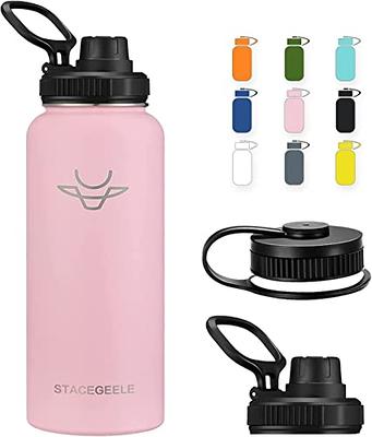 Frost Buddy 24oz Buddy Water Bottle with Straw, Lid & Paracord Handle, 24- Hour Insulated Water Bottle, 24 oz Leak Free