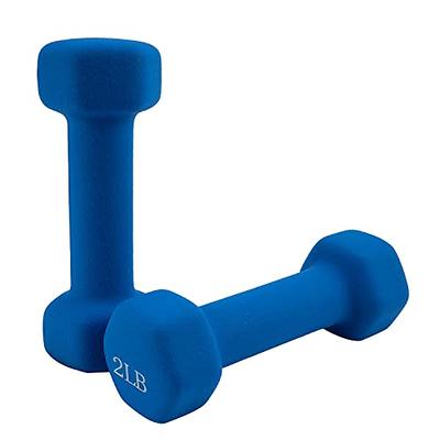 Dumbbells Set of 2 Exercise & Fitness Dumbbell for Home Gym Women Free  Weights Hand Hex Dumb Bells 2 LB Pair Royal Blue - Yahoo Shopping