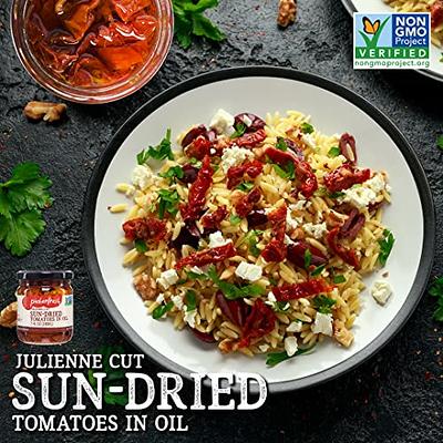 Julienne Cut Sun Dried Tomatoes in Oil