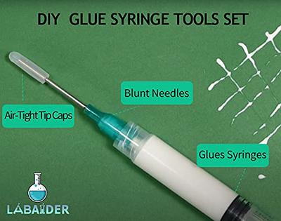 Injection Syringe 5ml Blunt Tip Syringes Luer Lock 16Ga 18Ga 20Ga Blunt  Needle with Caps, for Epoxy Resin Oil Glue Ink Injector Craft Paint  Industrial adhesives sealants lubricants Lab Science - Yahoo