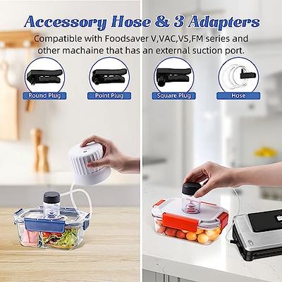 Jar Sealer, Mason Jar Vacuum Sealer Kit With Accessory Hose Compatible With Foodsaver  Vacuum Sealer Machine, Vacuum Sealer For Wide Mouth Mason Jar, P