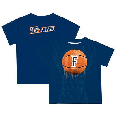 Men's Navy Cal State Fullerton Titans Long Sleeve T-Shirt