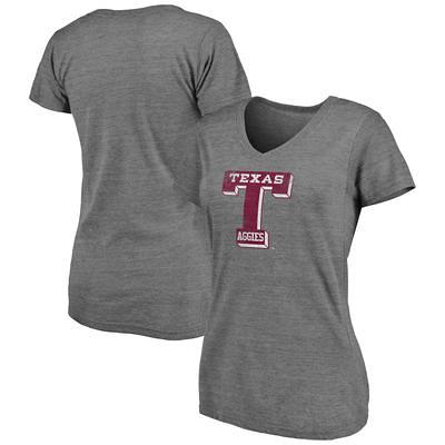 Women's Fanatics Branded Heather Gray Texas Rangers Evanston