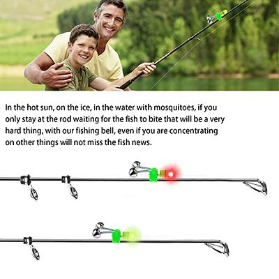 OHOH 20 PCS LED Fishing Light, Waterproof Fishing Bite Alarm Light