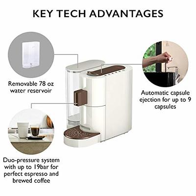 K-fee Twins II & Latte Verismo Pod Compatible Single Serve Coffee