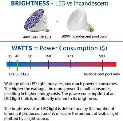 Life Bulb Led Color Pool Light For