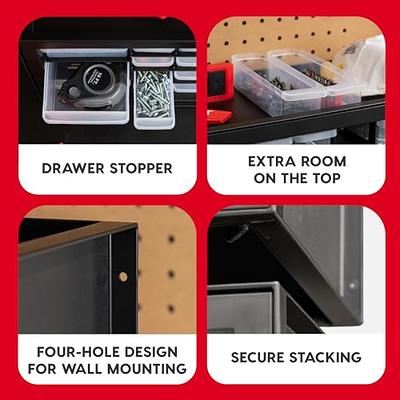 Wall Mount Hardware and Craft Storage Cabinet Drawer Organizer