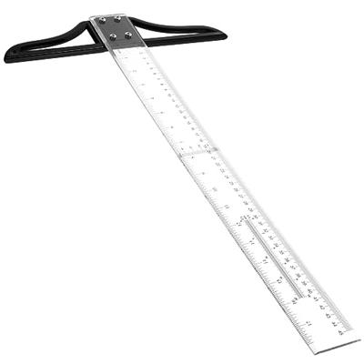 Mobestech T Square Acrylic Ruler Architect Drafting Ruler 17.72inch/45cm  Transparent Graduated T-Ruler Architectural Triangle Tee Ruler Measuring  Scale Ruler for Art Framing - Yahoo Shopping