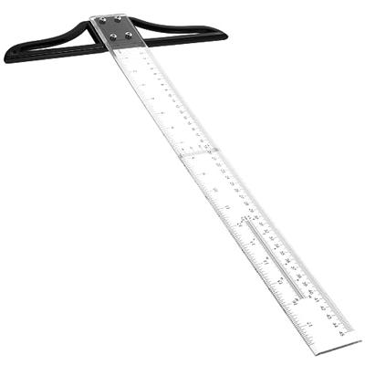  2pcs T Square Ruler 6 Inches Clear Acrylic T-Square