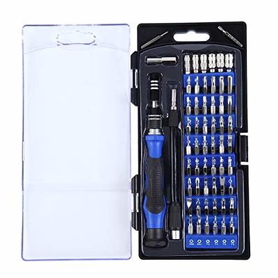  Precision Screwdriver Set, SHOWPIN 46 in 1 Laptop Screwdriver  Kit with T5 T6 T8 T10 Torx Bit Set, Electronics Tool Kit Compatible for  Game Console, iPhone, Cell Phone, PC, and Computer