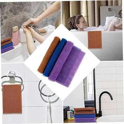 Bath Sponges African Net Sponge 3Pcs Labor-Saving Long Widen African Net  Cloth Mesh Foldable African Exfoliating Net Sponge for Men Women Without  Hand Rope - Yahoo Shopping