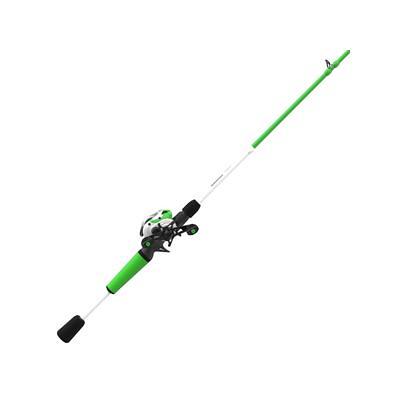 Zebco Kids Rambler Spincast Reel and Fishing Rod Combo, 5-Foot 3-Inch  2-Piece Fishing Pole, Size 30 Reel, Changeable Right- or Left-Hand  Retrieve, Pre-Spooled with 8-Pound Zebco Cajun Line : :  Sports, Fitness