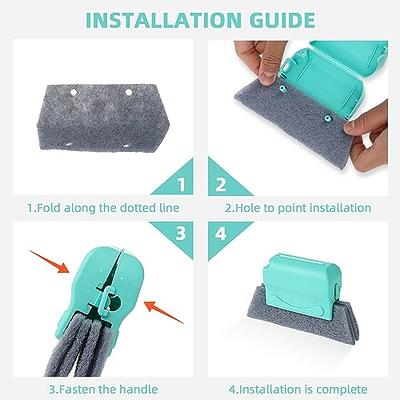 WLLHYF Window Track Cleaning Brush Window Groove Cleaner Sliding Doors Cleaning  Tools Hand-Held Window Seal Cleaning Scouring Pad Crevice Cleaning Cloth  for All Corners and Gaps - Yahoo Shopping